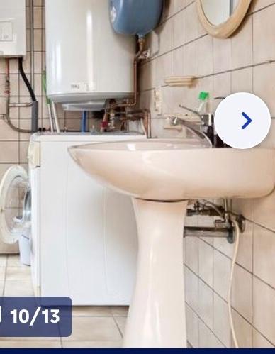 Retro lavabo met zuil, Ophalen