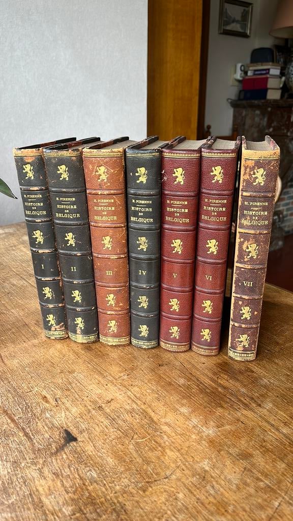 Histoire de Belgique d’Henri Pirenne, Enlèvement ou Envoi, Comme neuf