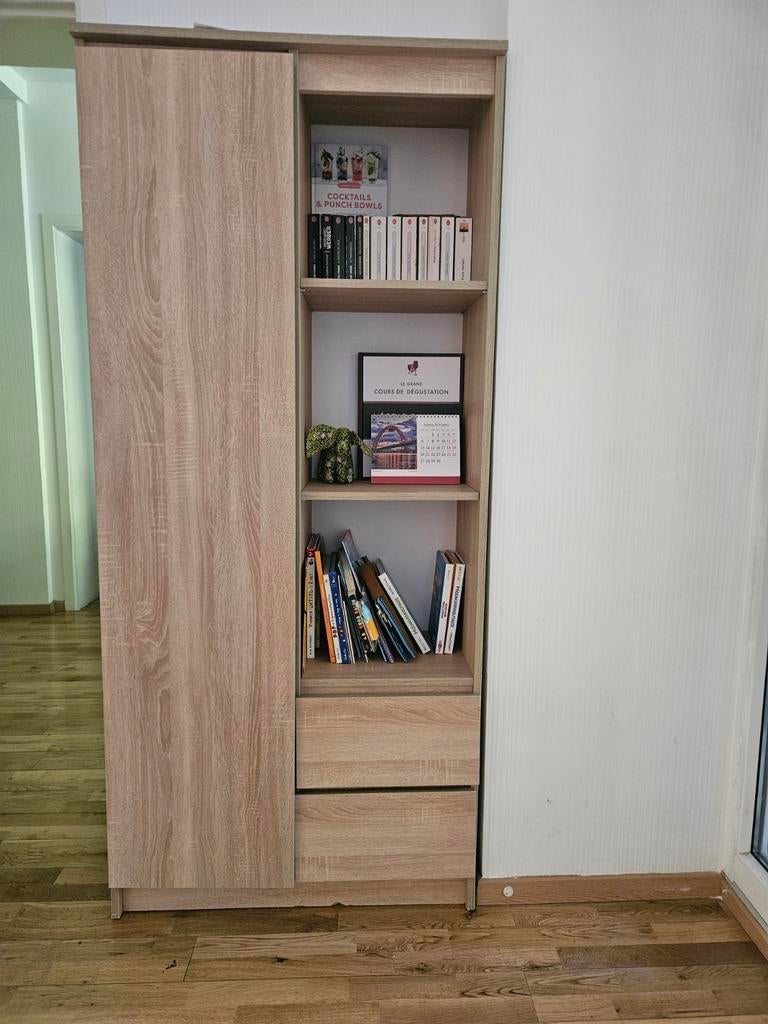 Bibliothèque avec meuble tv, Enlèvement