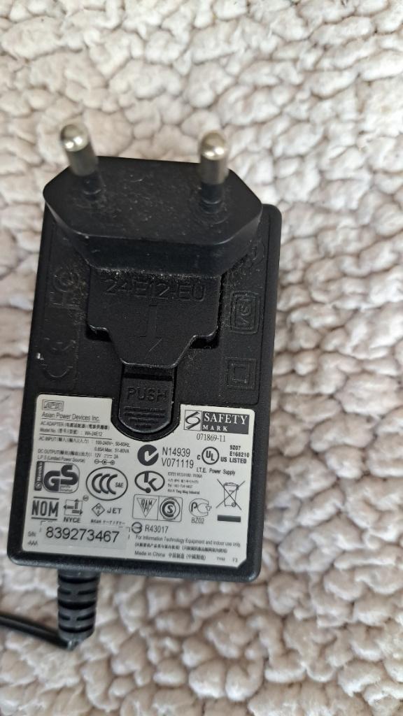 APD adaptateur wa-24e12 12V (8)&, Enlèvement ou Envoi