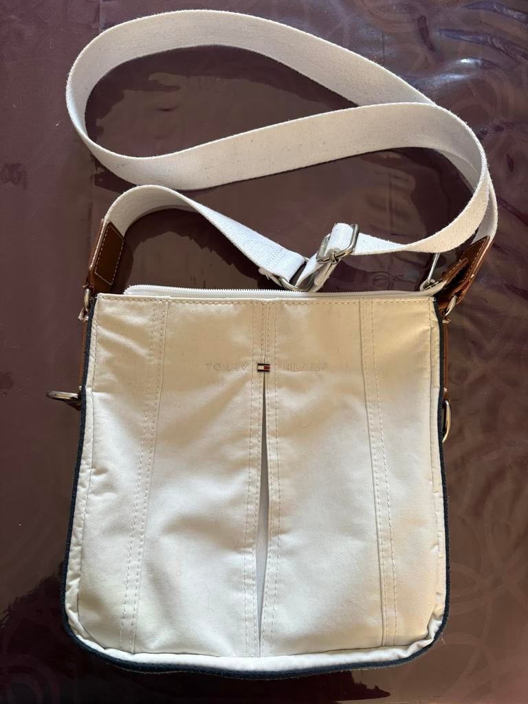 Handtas Tommy Hilfiger, Ophalen, Gebruikt, Wit, Overige merken