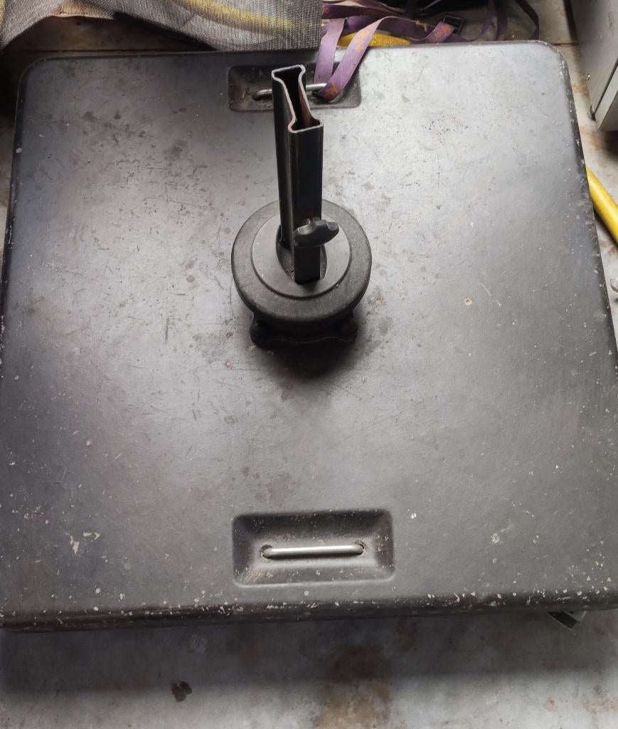 Parasolvoet zweefparasol 80 x 80 100 kg, Ophalen, Gebruikt, Parasolvoet