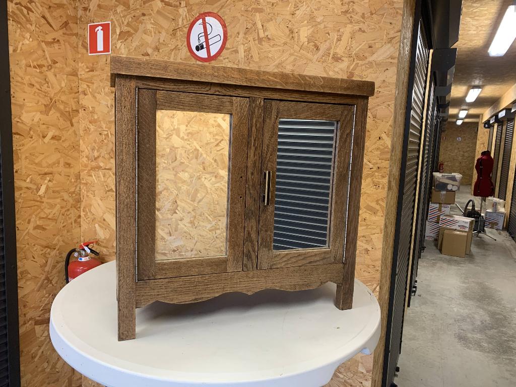 Petite armoire salle de bains, Armoire à miroir, Moins de 100 cm, Enlèvement, Utilisé