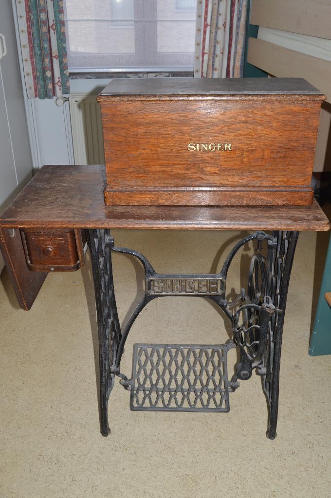 oude naaimachine te koop, Enlèvement