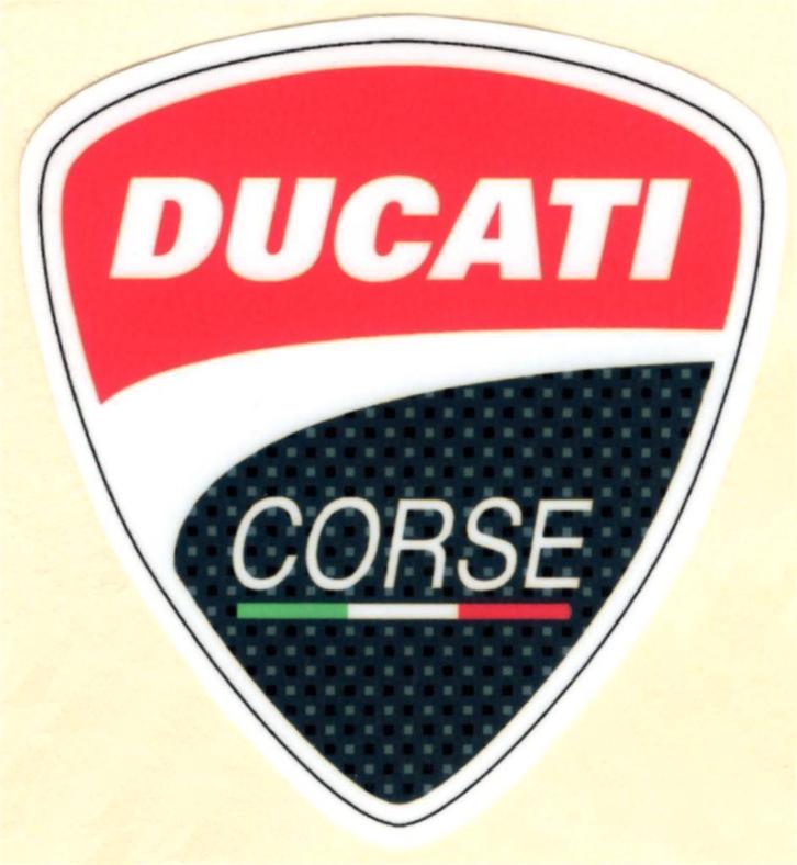 Ducati Corse sticker #11, Motoren, Accessoires | Stickers, Verzenden