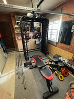 Homegym Domyos BM970 + 300 kg Gewichten + Veel Accessoires, Sport en Fitness, Ophalen, Zo goed als nieuw