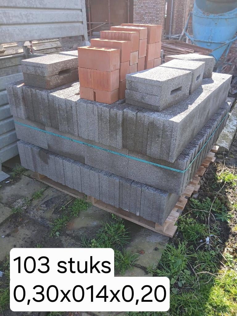 Betonlijm blokken, Doe-het-zelf en Bouw, Ophalen, Nieuw, Beton