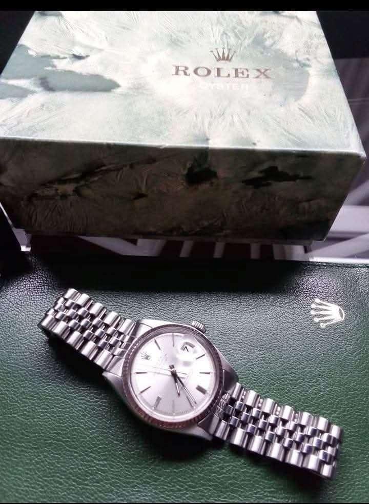 Rolex datejust 1601, Enlèvement, Acier, Montre-bracelet