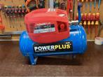 Powerplus POWX1730 compressor 1100W 24l olievrij, Ophalen of Verzenden, Zo goed als nieuw, Olievrij