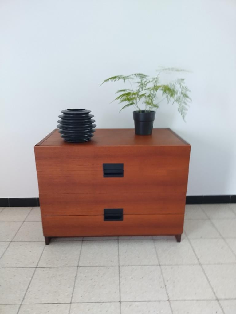 Meuble commode Cees Braakman / Pastoe vintage, Maison & Meubles, Enlèvement, Teck