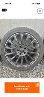 Mercedes velgen 18” continental banden, Auto-onderdelen, Banden en Velgen, Ophalen, Band(en)