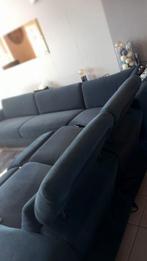 Grand salon en coin 320x250 bleu gris, Maison & Meubles, Canapés | Coins salons complets, Enlèvement
