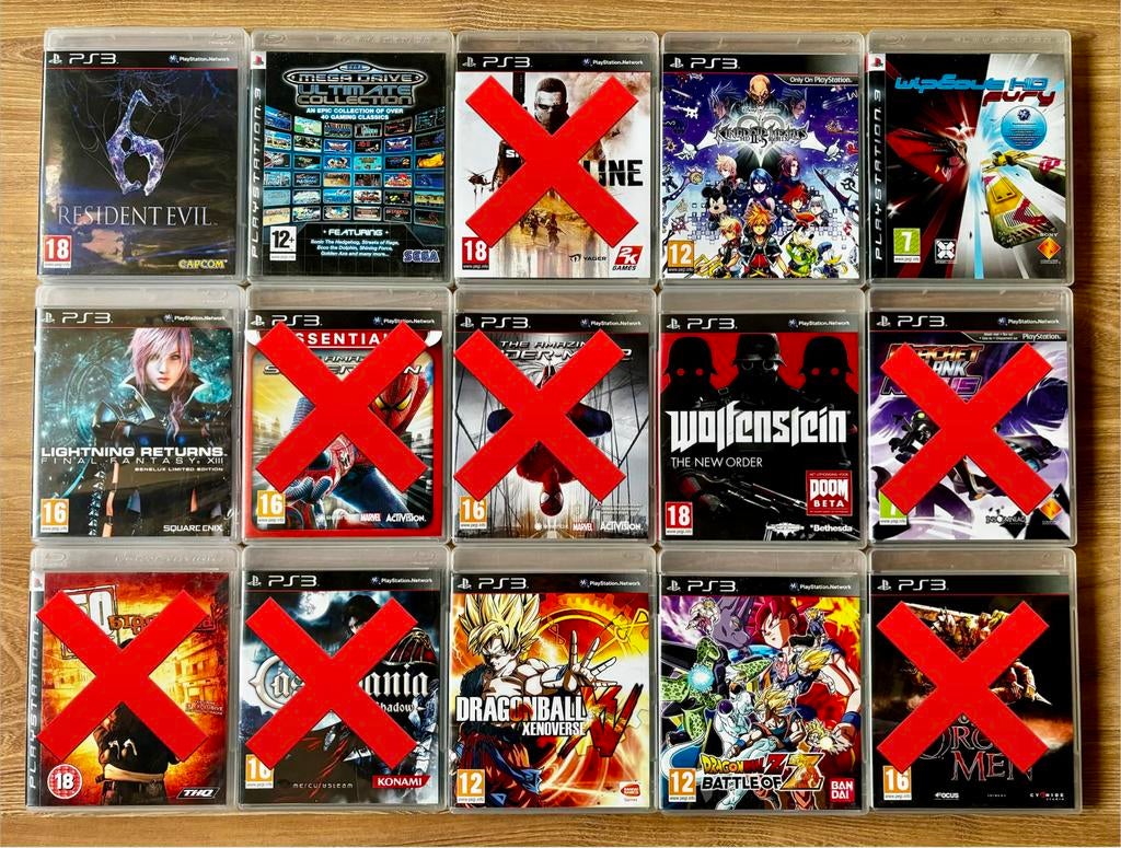Top Playstation 3 (PS3) games, Ophalen of Verzenden, Zo goed als nieuw
