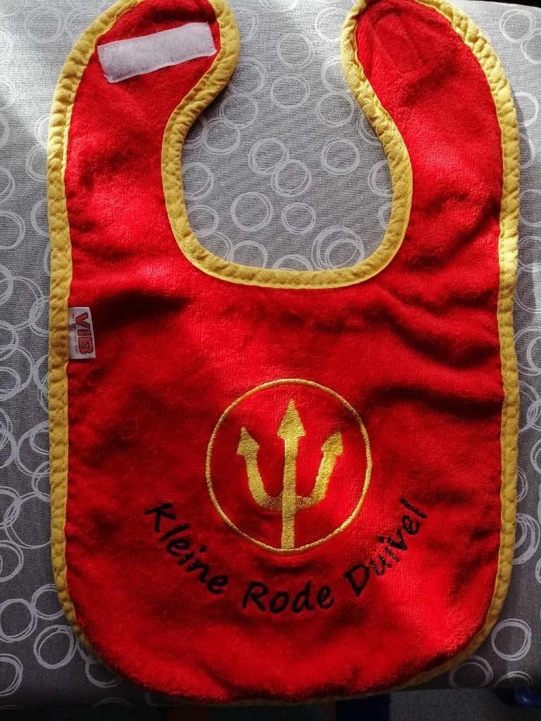 slabbetje - Rode Duivels - badeendje, Ophalen of Verzenden, Nieuw