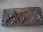 ancien panneau en bois massif art populaire africain, Antiquités & Art, Enlèvement ou Envoi