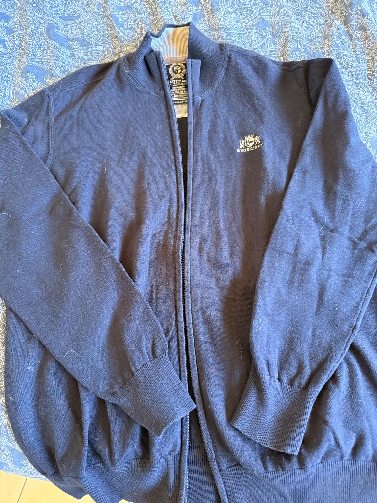 Cardigan met rits State of art, State of Art, Blauw, Overige maten, Ophalen of Verzenden
