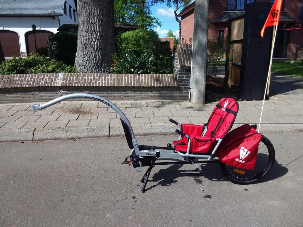 Weehoo fietsaanhanger, Enlèvement