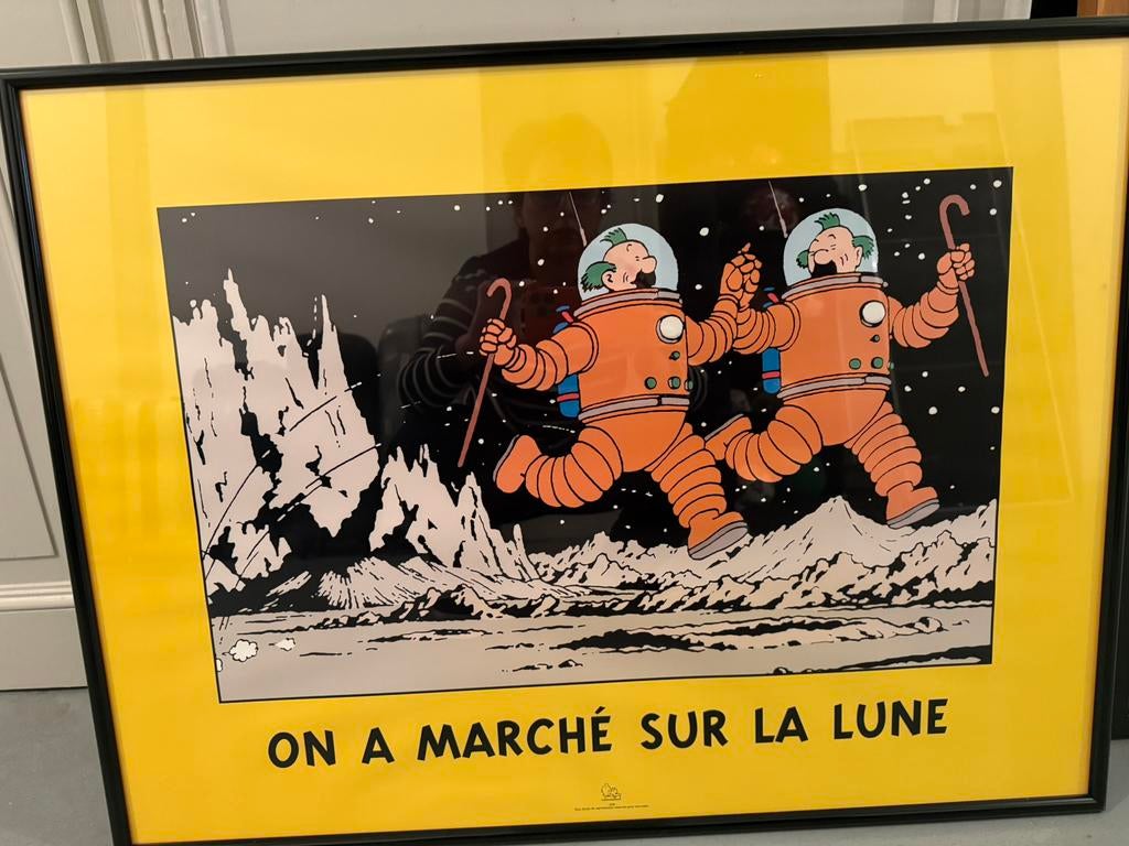 Tableau TinTin, Antiquités & Art, Enlèvement