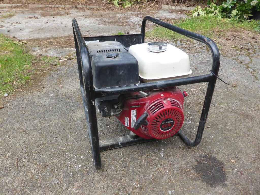 Stroomgroep generator Europower EP6000 met Honda GX390 motor, Ophalen, Gebruikt, 5 tot 10 kVA, Benzine