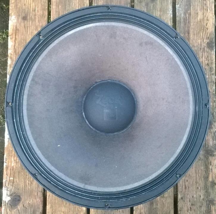Woofer 15 inch 500 - 1000 Watt 8 Ohm, JBL - Zeck, Audio, Tv en Foto, Luidsprekerboxen, Gebruikt, Overige typen, 120 watt of meer