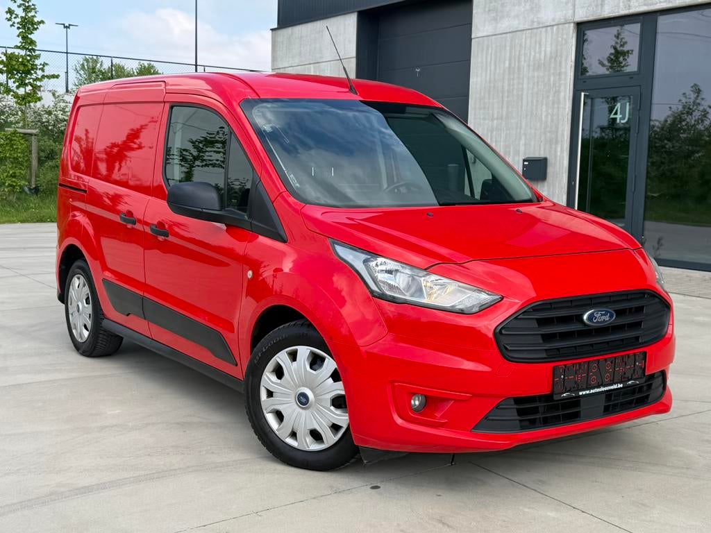 FORD TRANSIT CONNECT 1.5 TDCi Euro 6d / 3 place /€8678 + TVA, Autos, Camionnettes & Utilitaires, Rouge, Achat, Euro 6, Entreprise