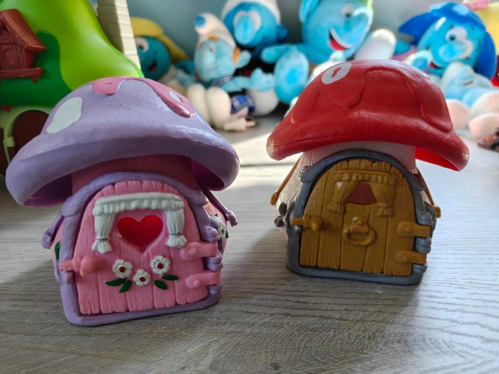 Smurfen huisjes, Ophalen