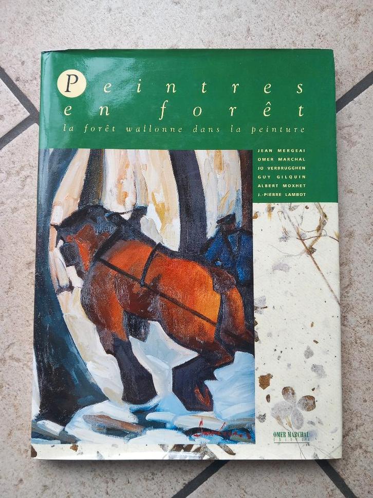 Peintres en forêt - la forêt wallonne dans la peinture, Boeken, Kunst en Cultuur | Beeldend, Gelezen, Ophalen of Verzenden