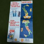 Shell: Vintage wegenkaart Italië, Ophalen of Verzenden, Gebruikt