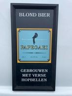 Panneau d'affichage des bières Papegaei, Enlèvement ou Envoi, Comme neuf, Panneau publicitaire