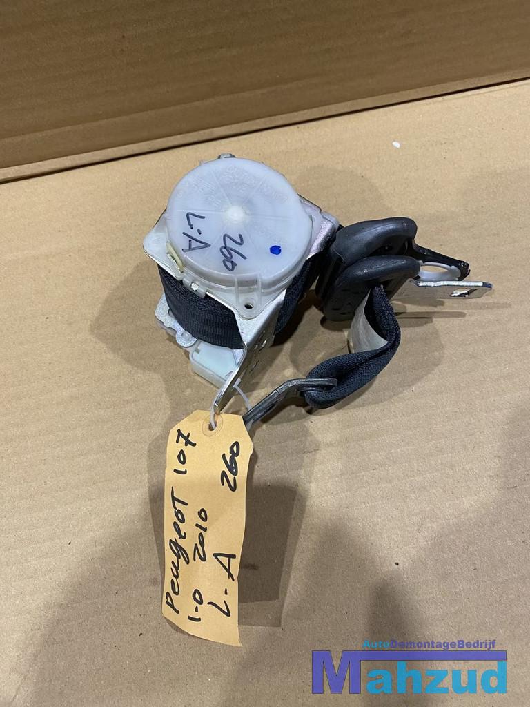 PEUGEOT 107 C1 AYGO links achter gordel 2005-2014, Autos : Pièces & Accessoires, Habitacle & Garnissage, Peugeot, Utilisé