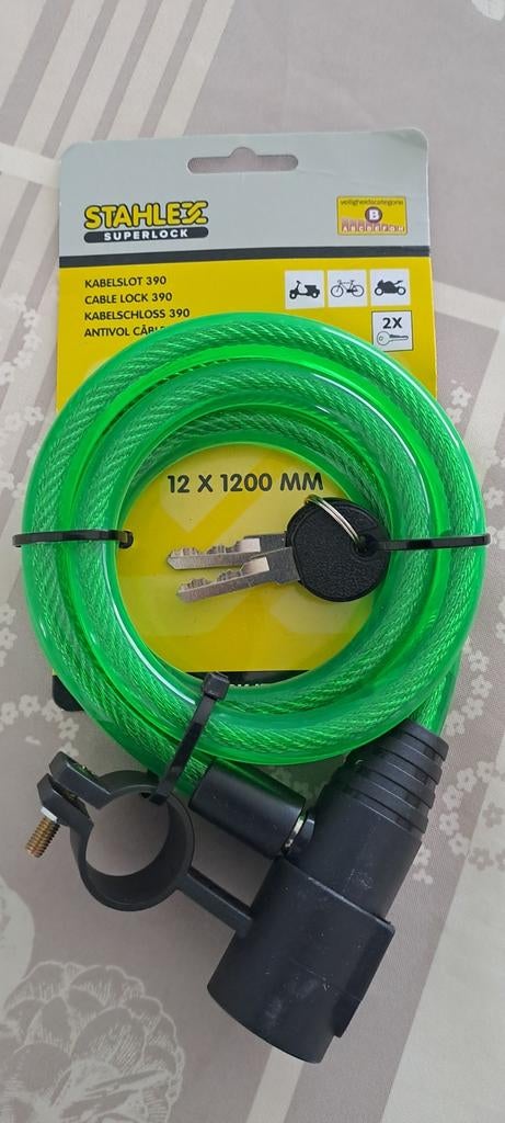 Nieuw fietsslot, enkel afhalen, Ophalen