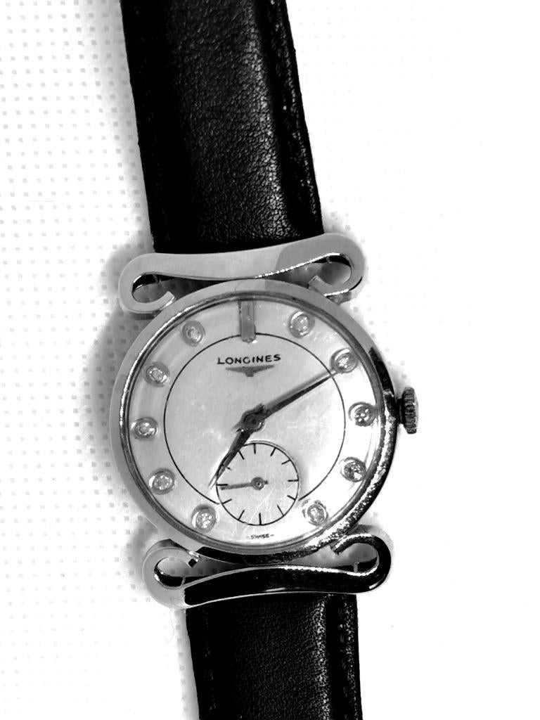 Vintage gouden polshorloge Longines met diamanten, Handtassen en Accessoires, Horloges | Dames, Overige merken, Polshorloge, Ophalen of Verzenden