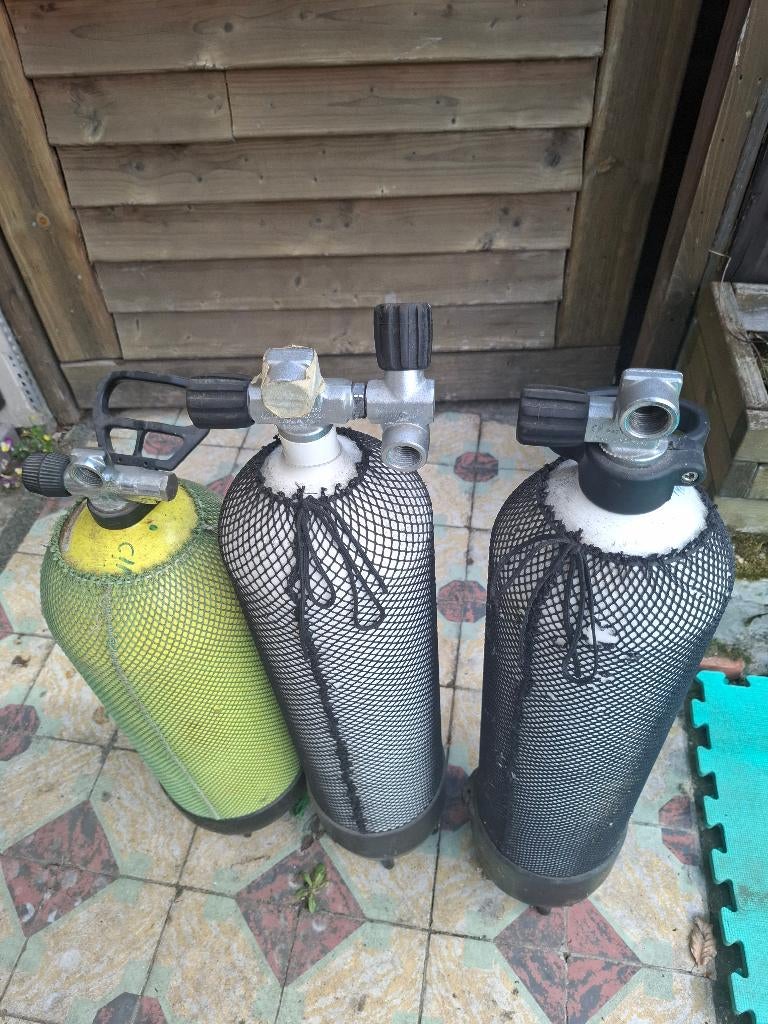 300 bar 12 liter duikflessen, Sports nautiques & Bateaux, Plongée, Comme neuf, Bouteille de plongée, Enlèvement