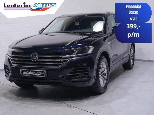 Volkswagen Touareg 3.0 TDI 231 pk Grijs Kenteken 2-Zits Navi, Autos, Camionnettes & Utilitaires, Entreprise, 4x4, ABS, Régulateur de distance
