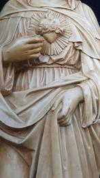 Prachtig houten  kerk beeld, Antiek en Kunst, Antiek | Religieuze voorwerpen, Ophalen