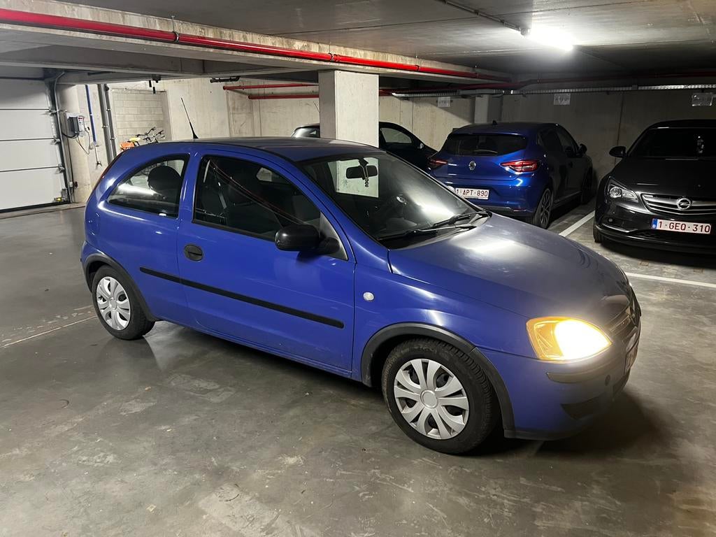 Opel Corsa C - 129000 in goede staat, Autos, Achat, Boîte manuelle, Autres couleurs, Noir