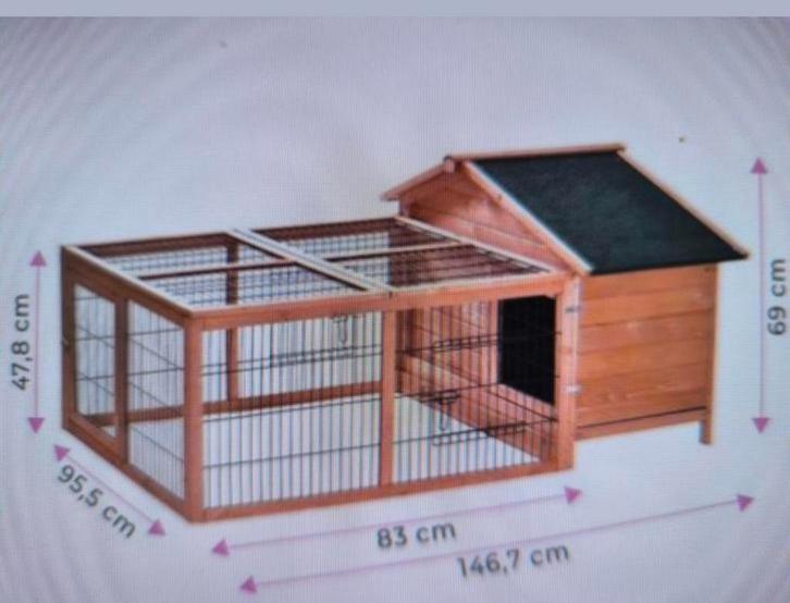 Hok met ren voor kuikens of kwartels, Dieren en Toebehoren, Pluimvee | Toebehoren, Ophalen