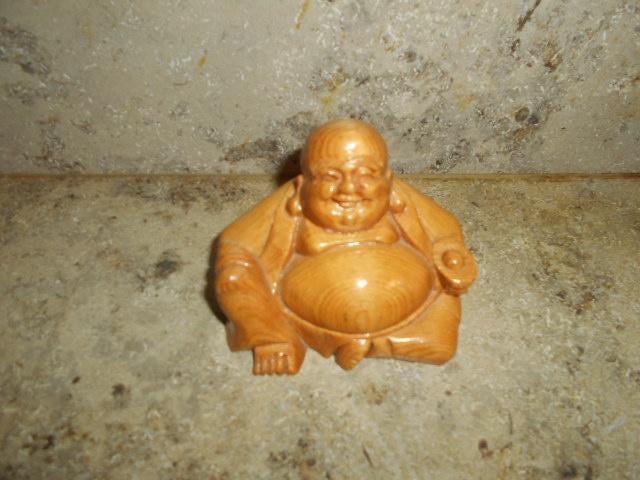 Statue de Bouddha en bois, Enlèvement ou Envoi, Comme neuf