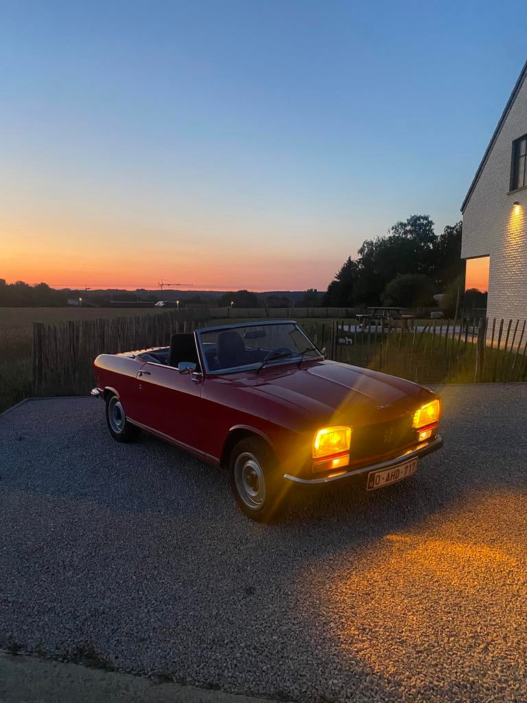 Peugeot 304 cabrio, Autos, Rouge, Achat, Boîte manuelle, Bleu