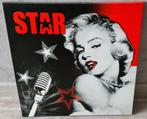Cadre décoration Marilyn Monroe 50x50, Synthétique, Enlèvement, 50 à 75 cm, 50 à 75 cm