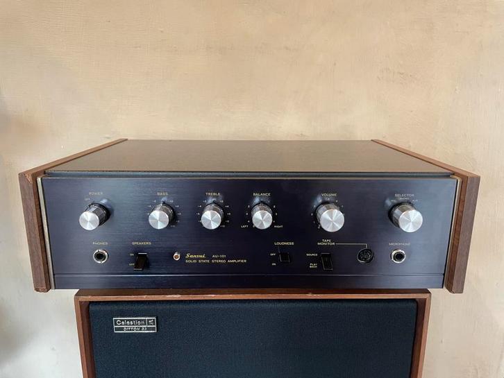 Sansui au101, TV, Hi-fi & Vidéo, Amplificateurs & Ampli-syntoniseurs, Reconditionné, Enlèvement ou Envoi