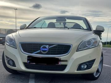 Luxe Volvo C70 Face Lift Cabriolet Comfort in stijl, Autos, Cuir, Euro 5, Cabriolet, Autres couleurs