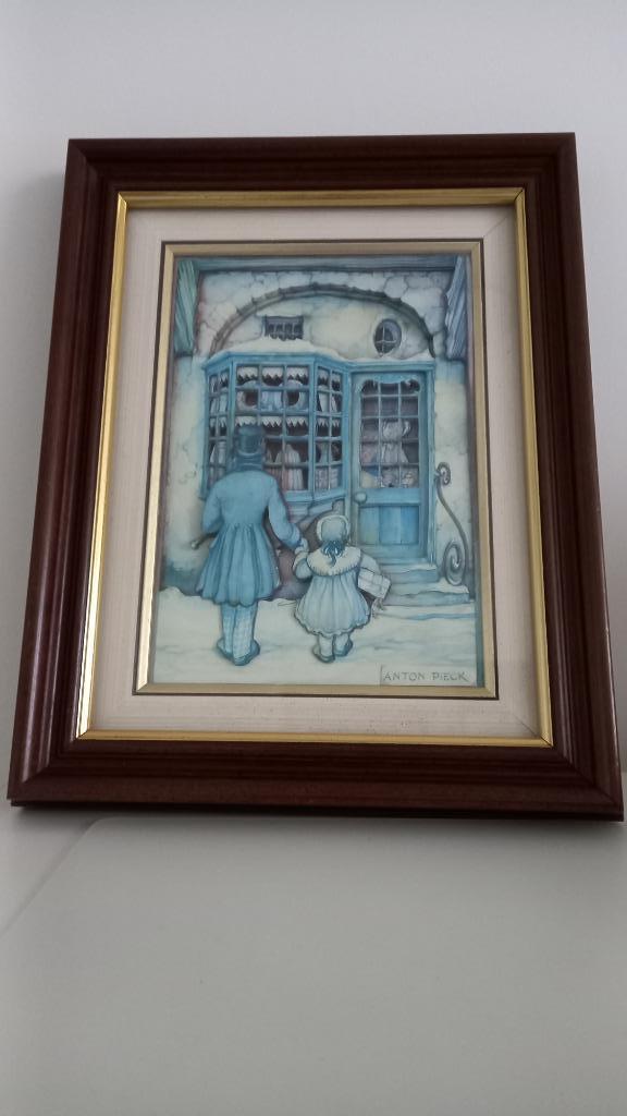 Lijst/kader met 3D prent Anton Pieck, Ophalen of Verzenden