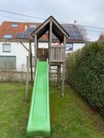 Speelhuisje Dinowood met accessoires maar zonder glijbaan, Kinderen en Baby's, Speelgoed | Buiten | Speelhuisjes, Ophalen, Gebruikt
