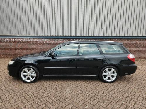 Subaru Legacy 3.0R H6 Executive AUT AWD 2007 Zwart, Auto's, Subaru, Particulier, Legacy, Climate control, Cruise Control, Open dak
