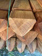Hardhouten palen okan, Tuin en Terras, Palen, Balken en Planken, Ophalen, Palen