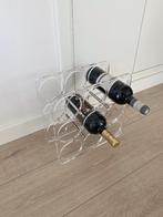 Vintage plexi wijnrek, 5 à 15 bouteilles, Comme neuf, Synthétique, Moins de 50 cm