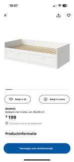 Bed Ikea, Huis en Inrichting, Slaapkamer | Bedden, Ophalen, Zo goed als nieuw