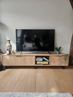 Meuble TV MIDALIA 2 portes / 1 niche (180x40x35), Maison & Meubles, Enlèvement, Utilisé