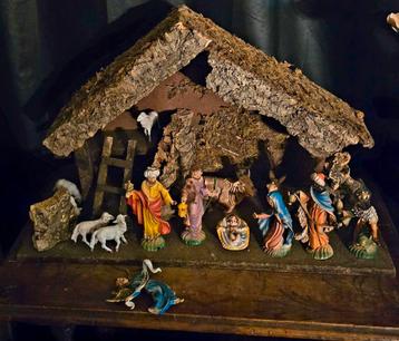 Superbe grande crèche complète., Divers, Enlèvement ou Envoi, Comme neuf